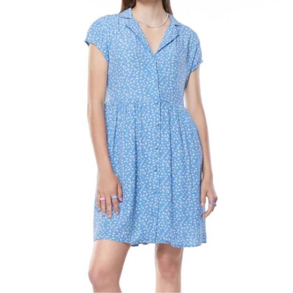 Oak + Fort | Button Up Short Sleeve Dress